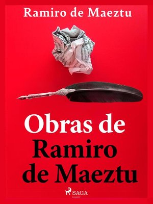 cover image of Obras de Ramiro de Maeztu